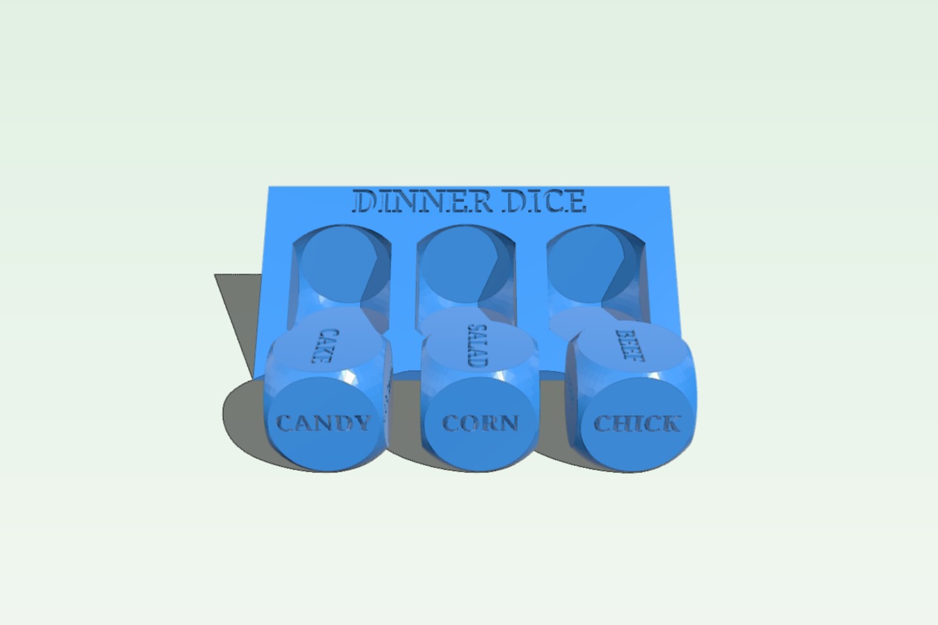 Ultimate Dinner Dice