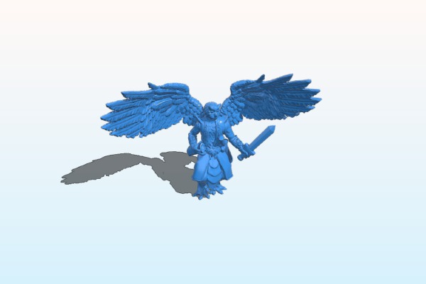 DnD Owlfolk Rogue | 3d print model