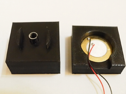 27mm piezo drill guide and clamp | 3d print model