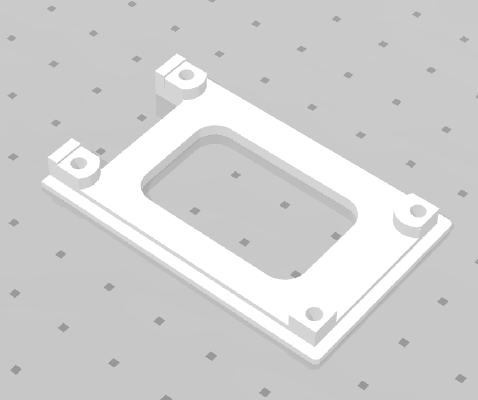 RunCam Split Mini 2X GimBal prototype | 3d print model
