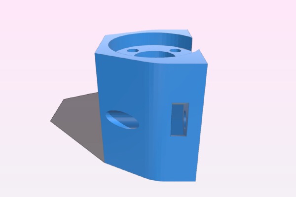 R-CNC X-nut ACME lead screw | 3d print model
