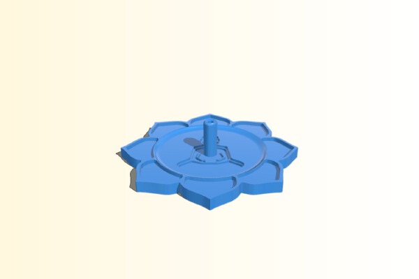 Lotus Flower Incense Holder | 3d print model