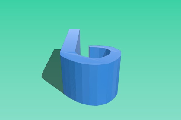 Thumb Tack Wire Clip | 3d print model