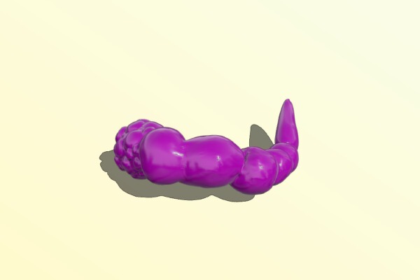 Possessed Scorpion Tail Mutation | 3d print model
