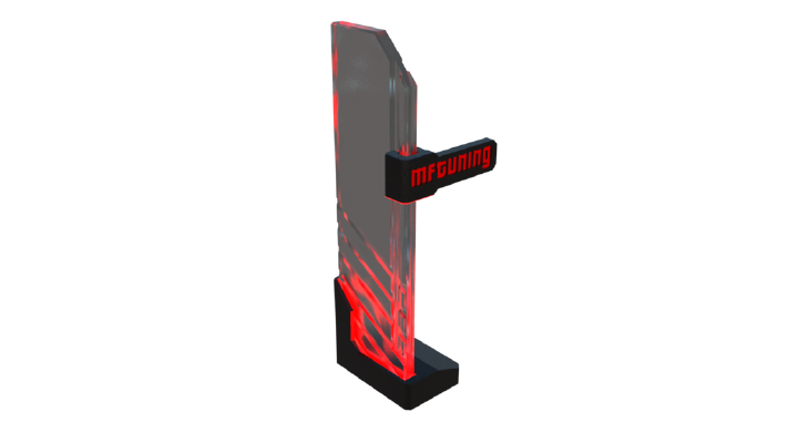 GPU Stand - Crystal | 3d print model