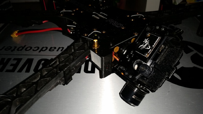 Support Vtx Lawmate pour tbs Pro | 3d print model