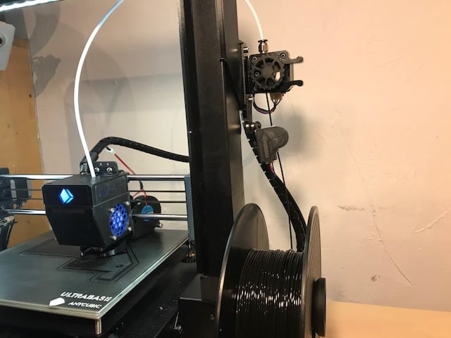 Side-Mount (V.1.8 & 1.9) with Spool-Holder for ANYCUBIC I3 MEGA