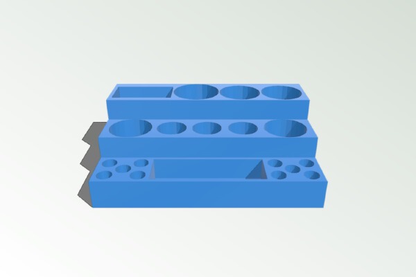 itaste Vape Station_Storage | 3d print model