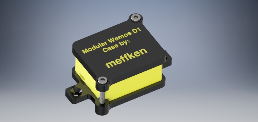 Modular WEMOS D1 Mini Case