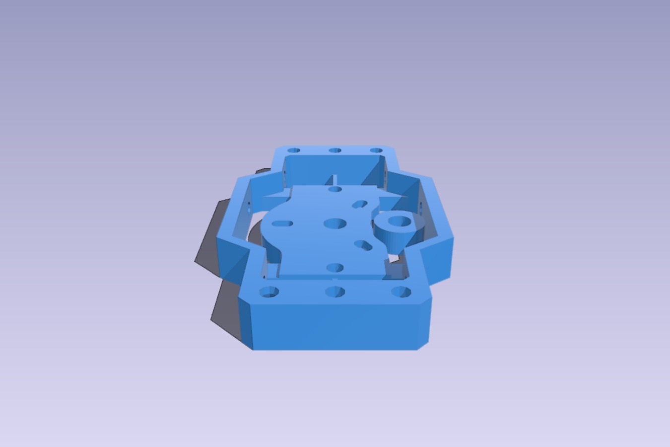 All-in-One Budaschnozzle Mount and Open X Carriage for Mendel