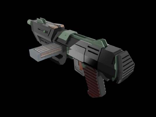 DC-17m Clone Blaster | 3d print model