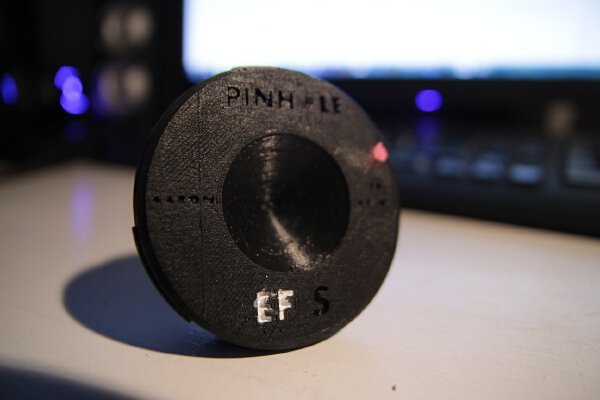 Pinhole For Canon | 3d print model