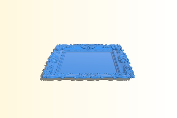 Picture frame or mirror | 3d print model