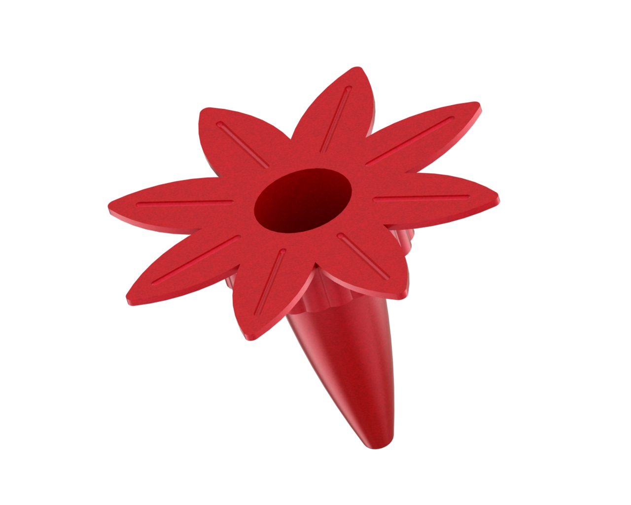 Flower Shaped Fruit Fly Trap For Soda Bottles