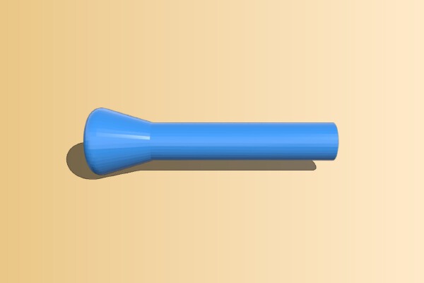 Renault Espace 1 rear door lock knob | 3d print model