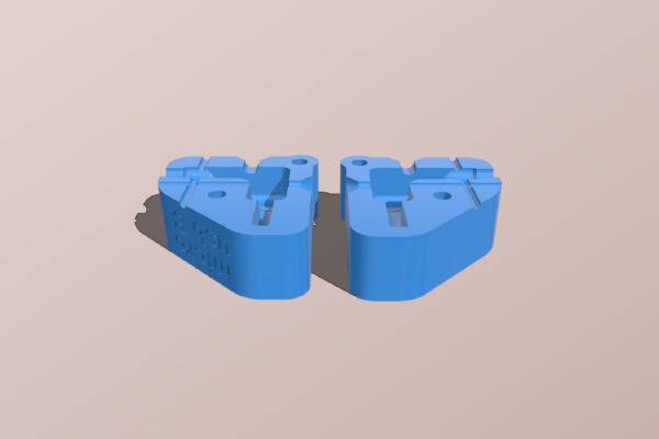 Press mold for microUSB type B like Г UP | 3d print model