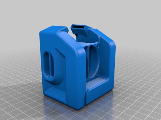 CR-10 _ Ender Hotend Cover For 5015 Blower | 3d print model