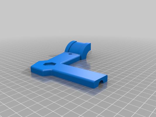 HAND GUARD REMIX FOR SMALL PRINTBEDS + INSERTS | 3d print model