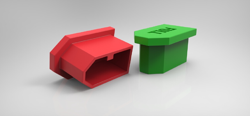 Battery Indicator Caps | 3d print model