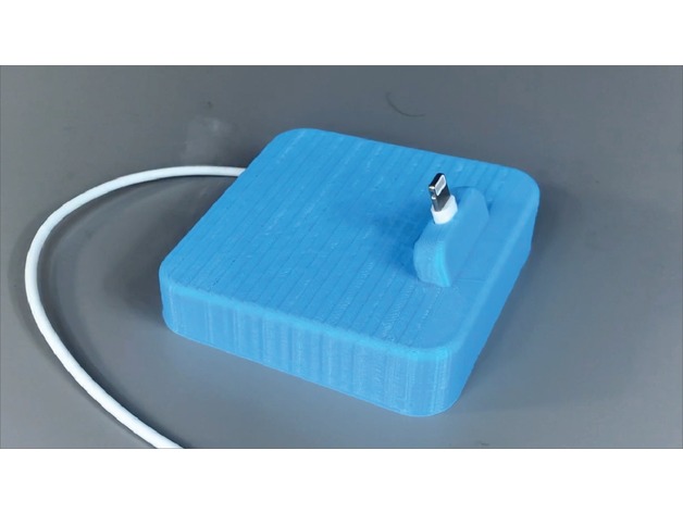 Phone stand with charging cord (iPhone 5 & 5s)