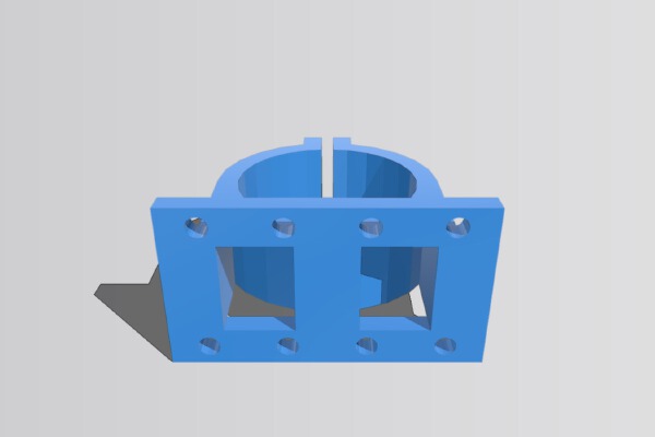 101-Homemade Ozito Dremmel Convert Adapter 3D Printer Mount DIY Roraty Router Hand Tools | 3d print model