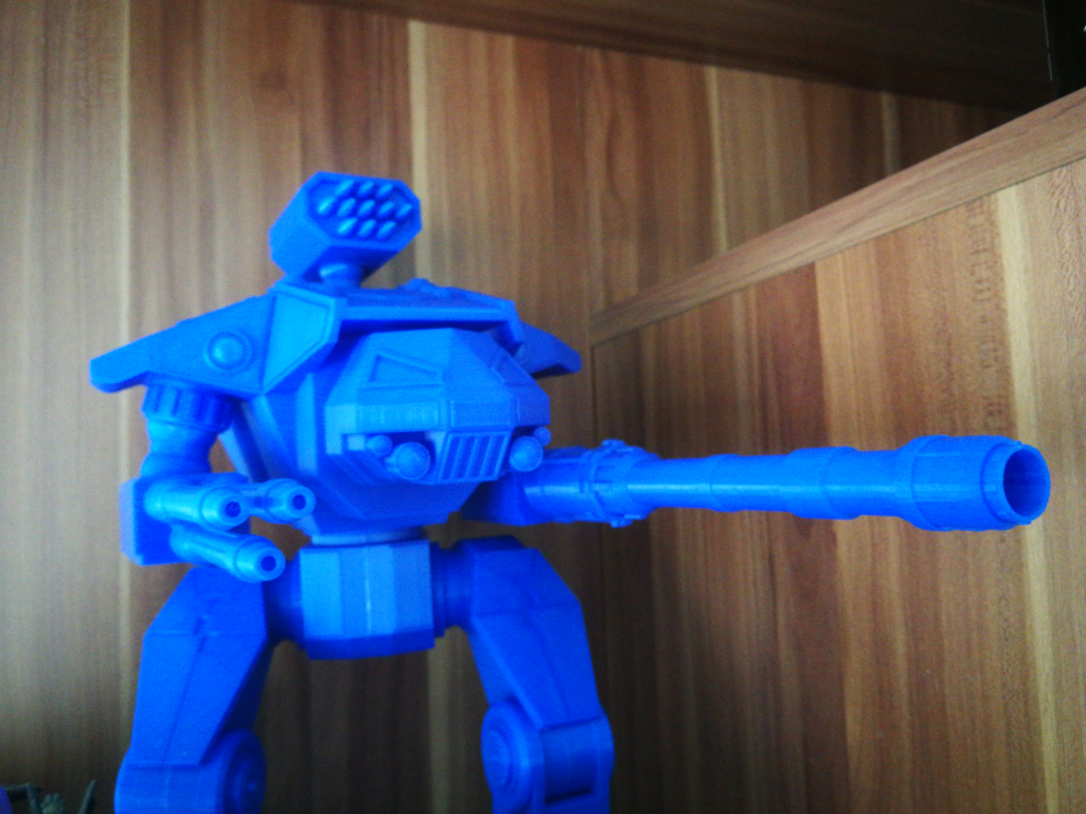 Volcanic Cannon for Fully Posable Raider Titanic Robot