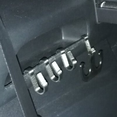 Peugeot 5008 bag hook | 3d print model