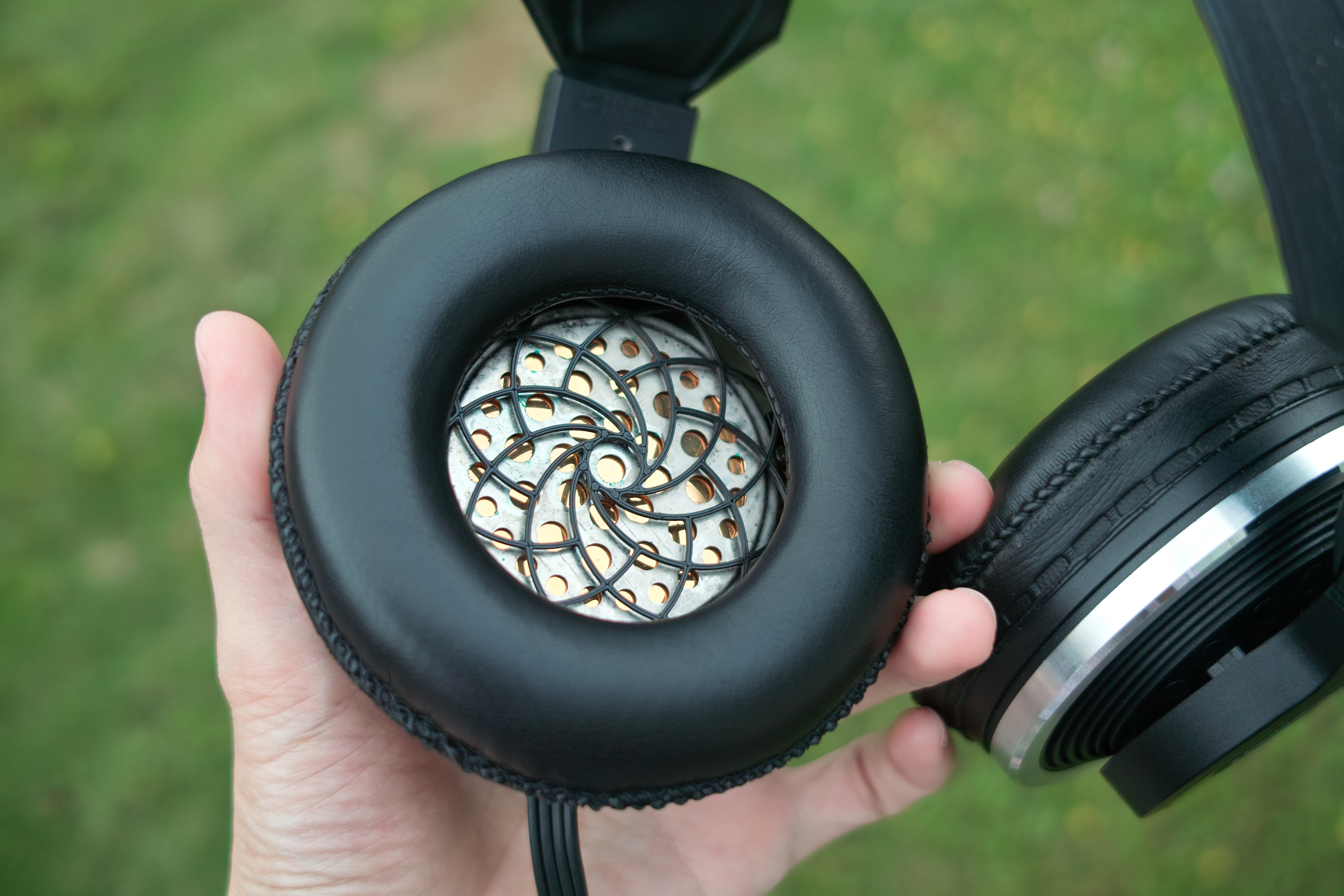 AKG K340 Headphone Fibonacci Grills Mod