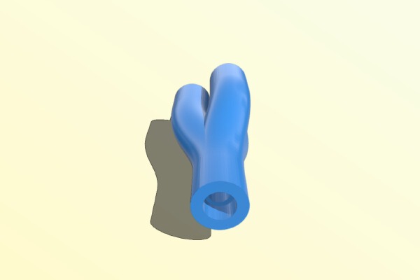 3 to 1 Filament Guide - Prometheus Extruder | 3d print model