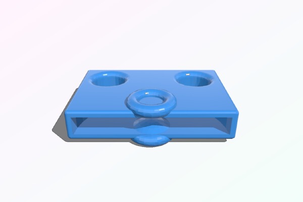 Happy Shopping Cart Coin Holder | 3d print model