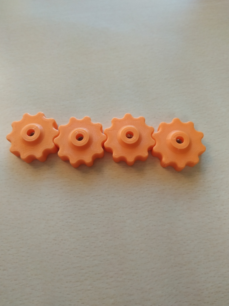Bed Leveling Knob V2 for Anet E16 & Anet E12 with M4_M3 nut