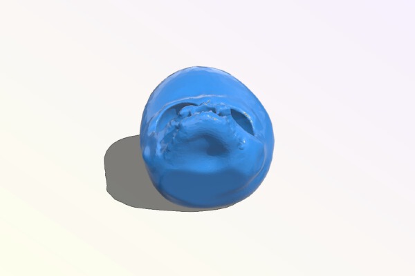 Alien skull | 3d print model