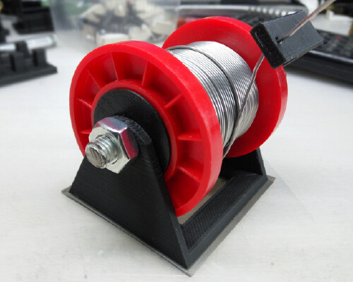 Solder Spool Holder | 3d print model