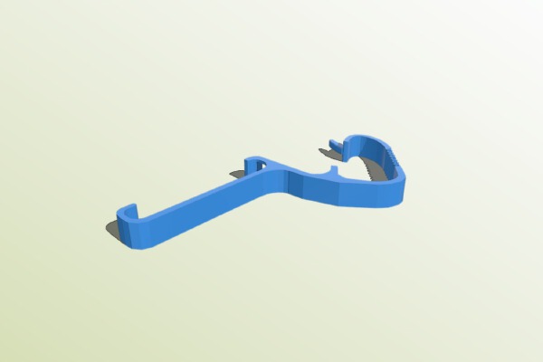 Nintendo Pro Controller FLEX Mount | 3d print model