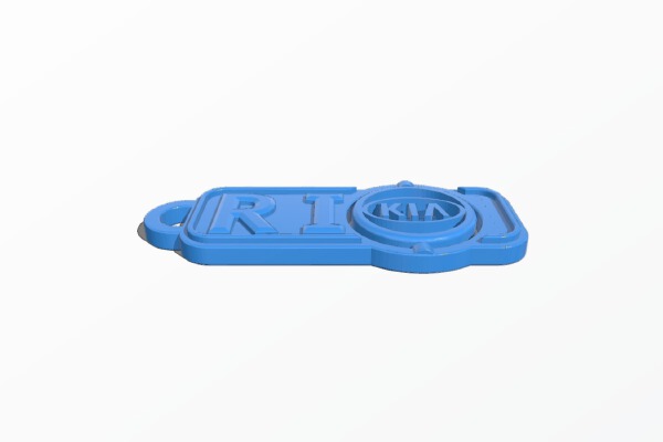 KIA RIO keychain | 3d print model