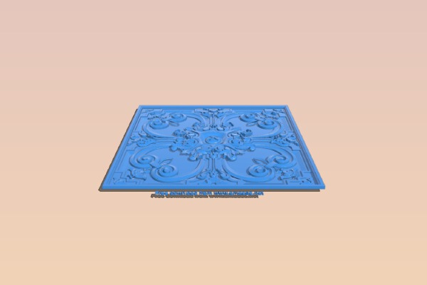 Square pattern | 3d print model