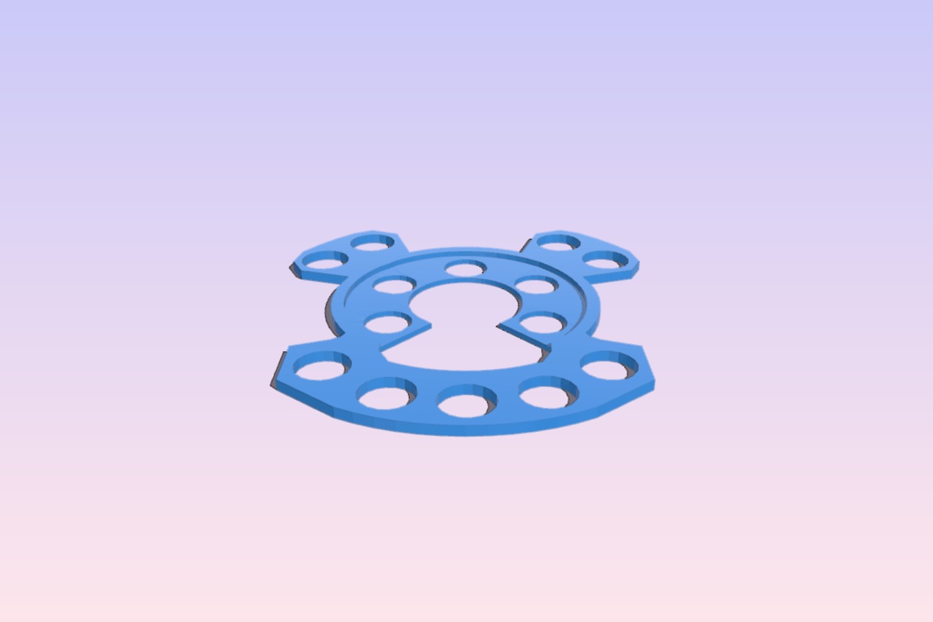 G27 15mm Button Plate(9 button)