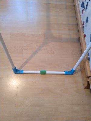 Staubsauger Roboter Guard für LEIFHEIT Wäscheständer | Robot vacuum cleaner protection for clothes horse | 3d print model
