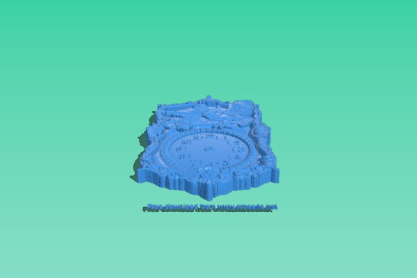 Owl wall clock | 3d print model