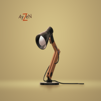 Desk lamp _ Lampe de Bureau | 3d print model