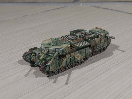 Carlisle Tank Hunter (fiction) easy print | 3d print model