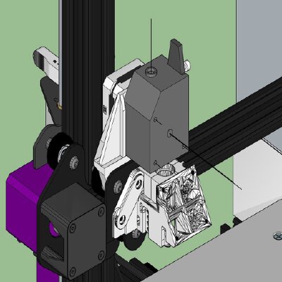 SpeedDrive for E3D V6 + BMG (Pancake compatible) | 3d print model