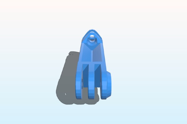 GoPro Cubify CubeX Mount | 3d print model