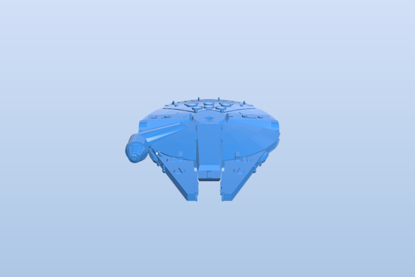 YT1300 Stock Light Freighter Files to download and to 3D print for