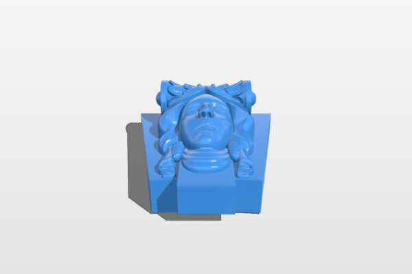 Top of the column | 3d print model