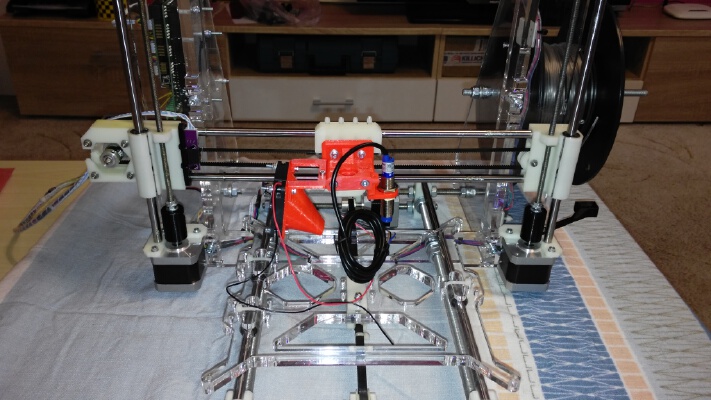E3D v5 or v6 X-Carriage mount for standard Prusa i3 | 3d print model