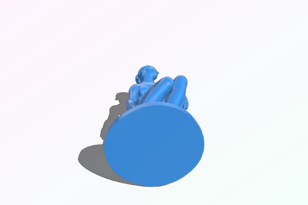 Nymph untying sandal | 3d print model