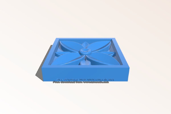Square pattern | 3d print model