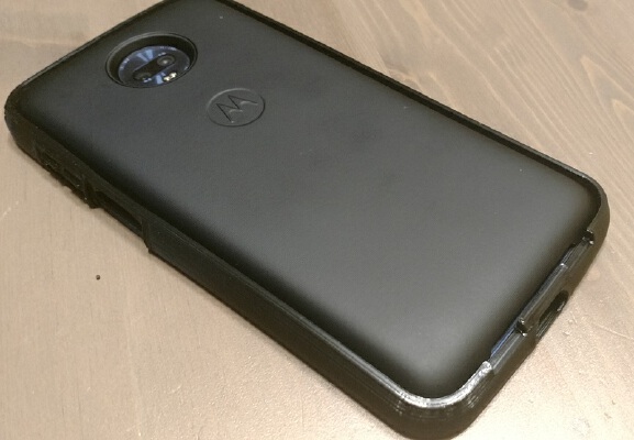 Bumper for Moto Z3 Play which supports  Moto Mods | 3d print model