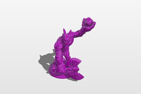 Daemonic Brute | 3d print model